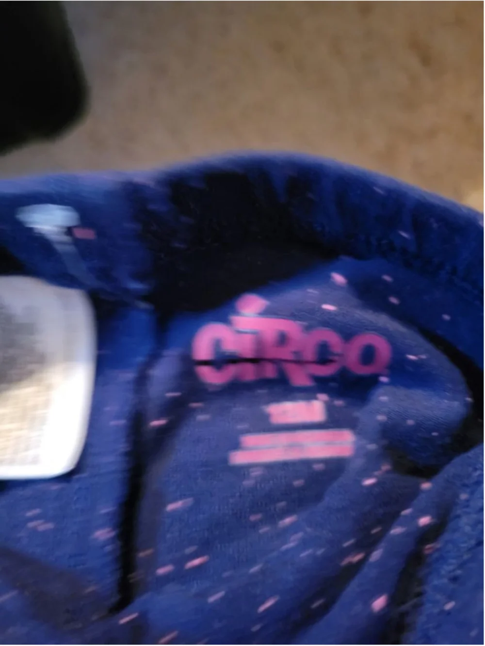 Circo Baby Girl 3pc Mix & Match Set 12M Pink Fruit Top Navy Glitter Polka Dot Le